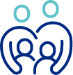 Family of four icon