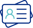 Two payment cards icon